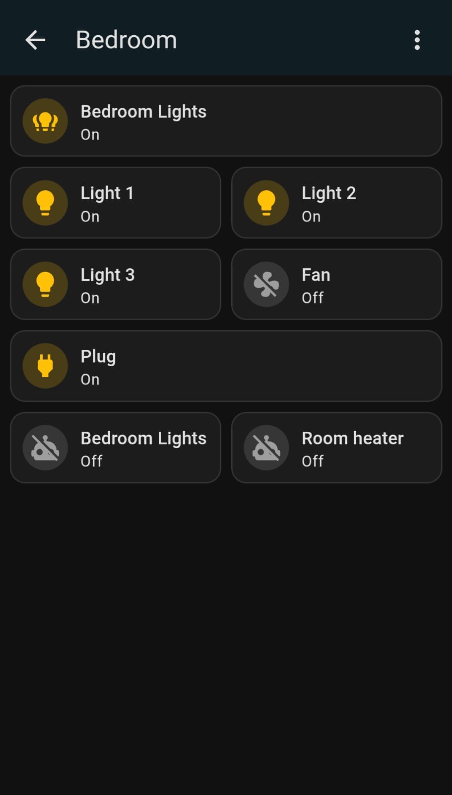 Appliance Control